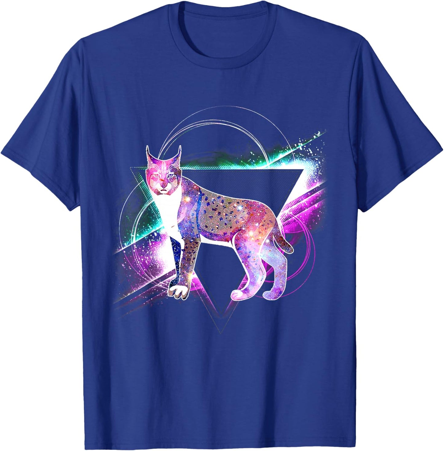 Aesthetic Galaxy Bobcat T-Shirt - T-Shirt | Royal