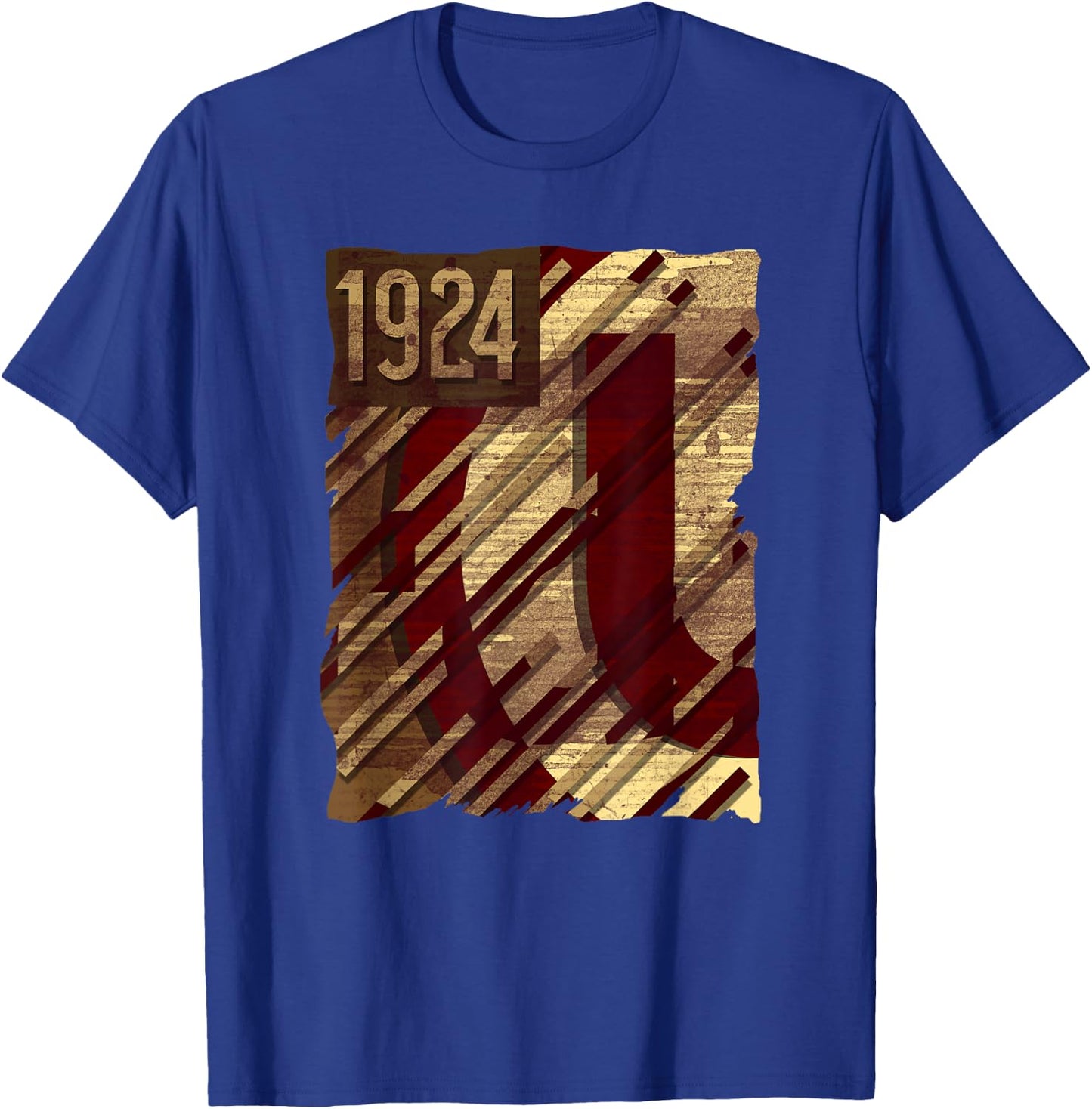 Universitario de Deportes 1924 Design for fans of Peru T-Shirt - T-Shirt | Royal