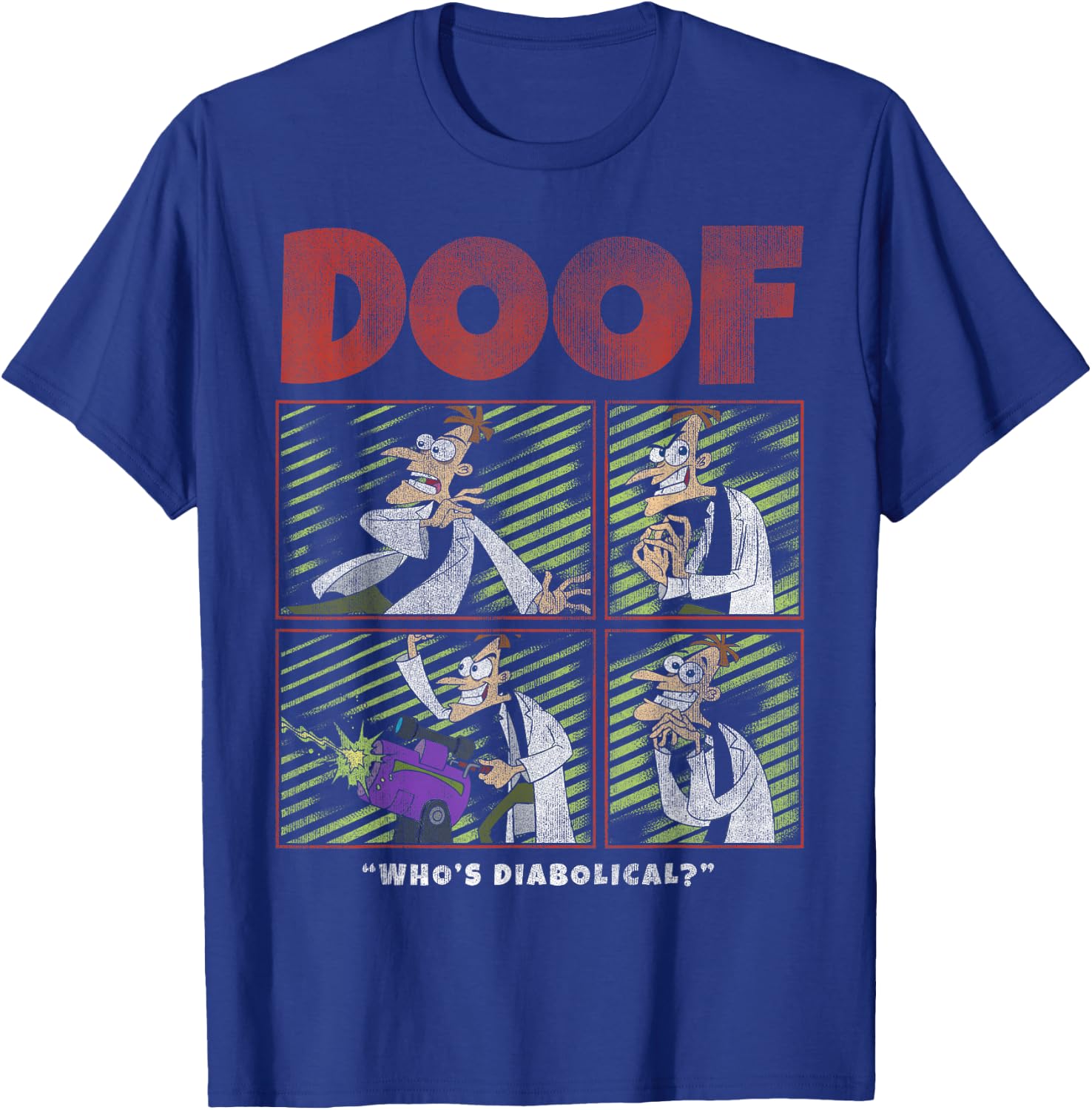 Disney Phineas and Ferb Doof Box Up T-Shirt - T-Shirt | Royal