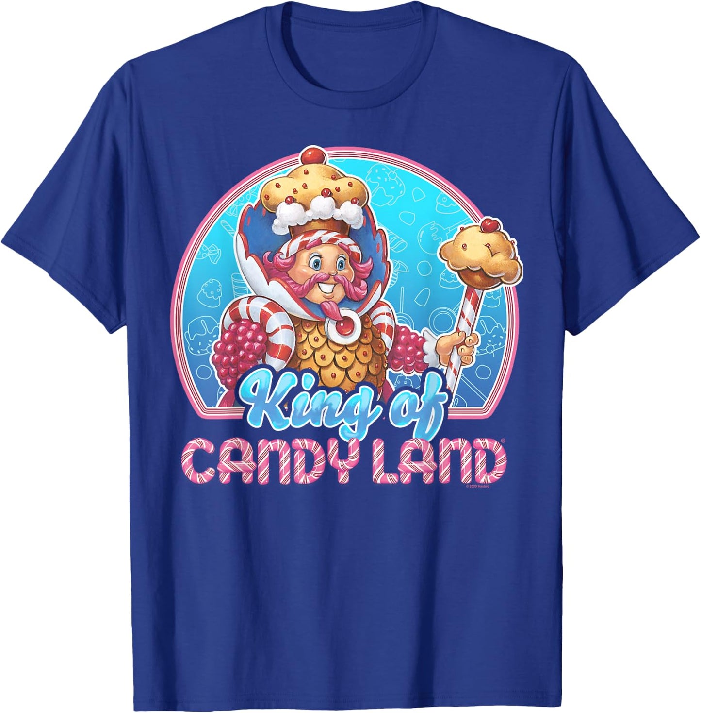 Candy Land King of Candy Land Portrait T-Shirt - T-Shirt | Royal