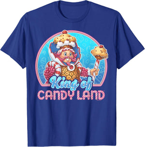 Candy Land King of Candy Land Portrait T-Shirt - T-Shirt | Royal