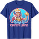 Candy Land King of Candy Land Portrait T-Shirt - T-Shirt | Royal