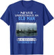USS Suribachi AE-21 Veterans Day Father Day T-Shirt - T-Shirt | Royal