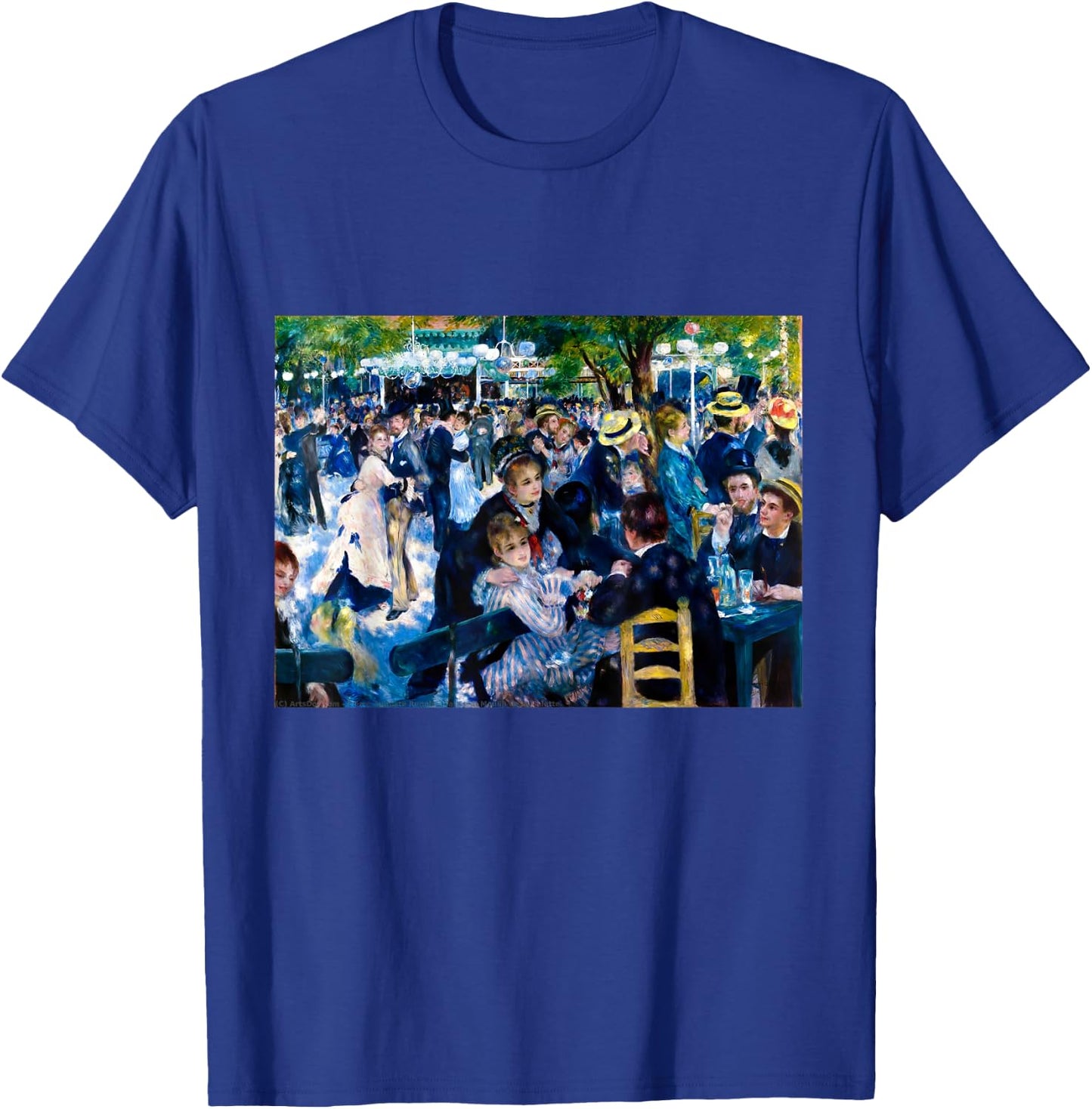 Dance at Moulin de la Galette | Pierre-Auguste Renoir T-Shirt - T-Shirt | Royal