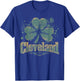Cleveland - Irish St. Patrick's Day Saint Paddy's Shamrock T-Shirt - T-Shirt | Royal
