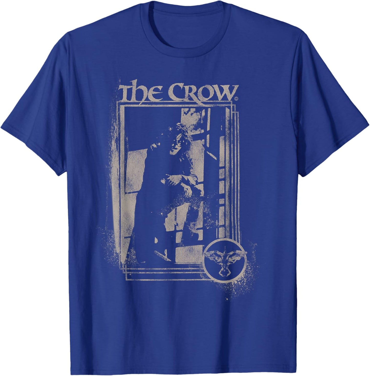The Crow – Fire Escape 2 T-Shirt - T-Shirt | Royal