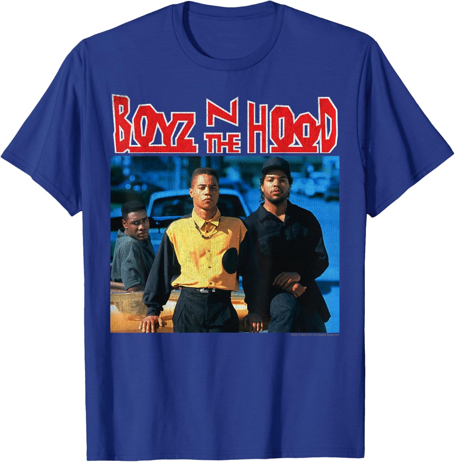 Boyz N The Hood Classic Poster Small T-Shirt - T-Shirt | Royal