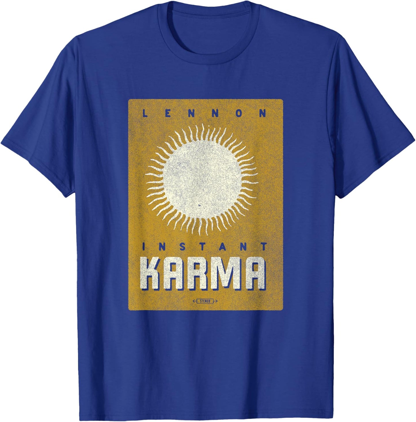 John Lennon - Instant Karma Sun T-Shirt - T-Shirt | Royal
