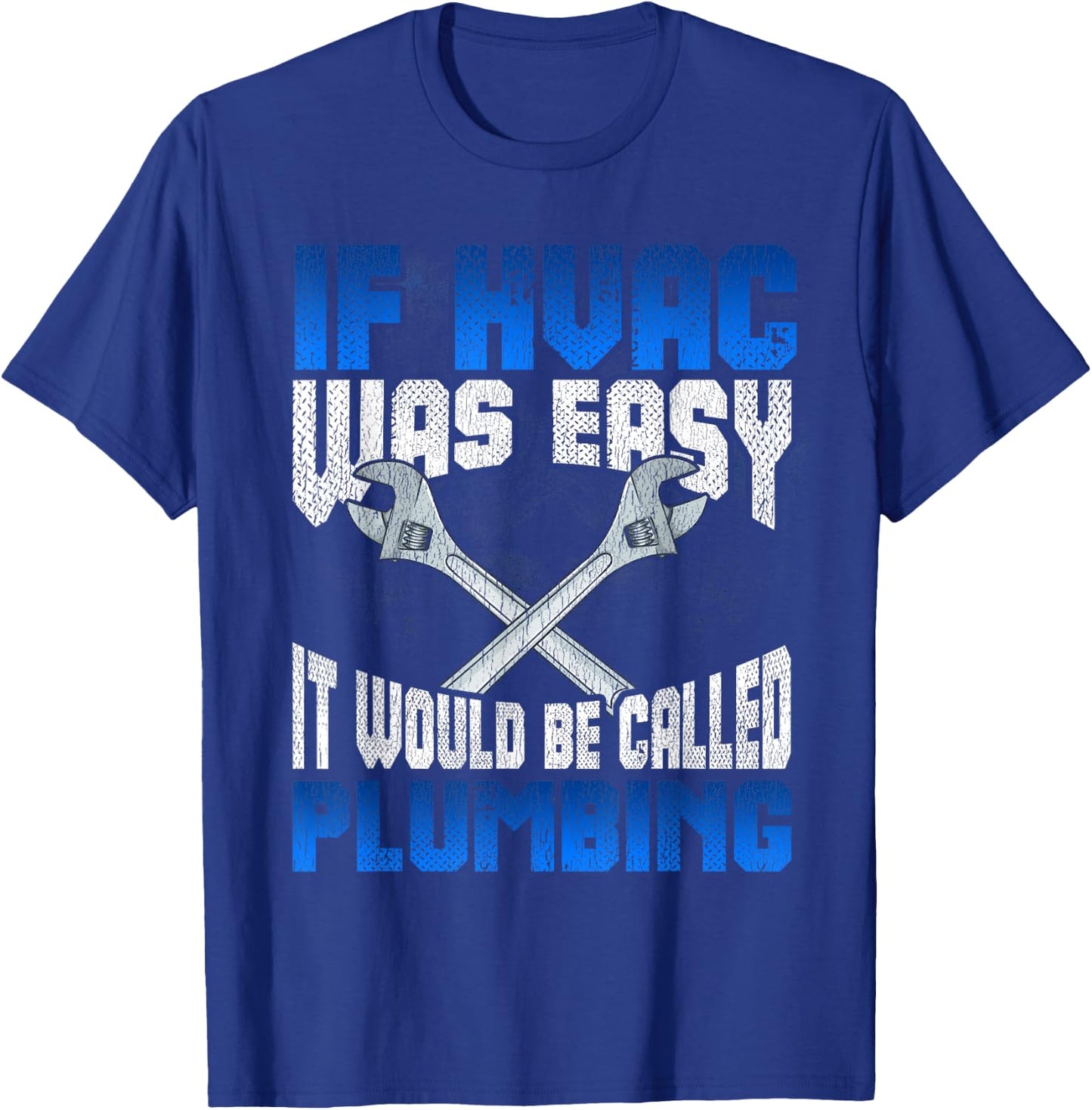 Cute Air Conditioning Tech Plumbing Humor Designs Adult Funny HVAC Gift Black Small Classic Fit Short Sleeve Letter Print Modern Humor T-Shirt - T-Shirt | Royal