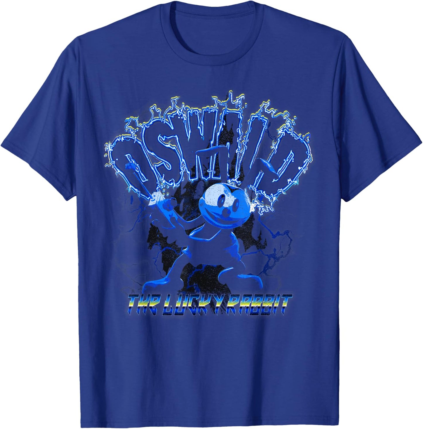 Disney Epic Mickey Oswald The Lucky Rabbit Portrait T-Shirt - T-Shirt | Royal