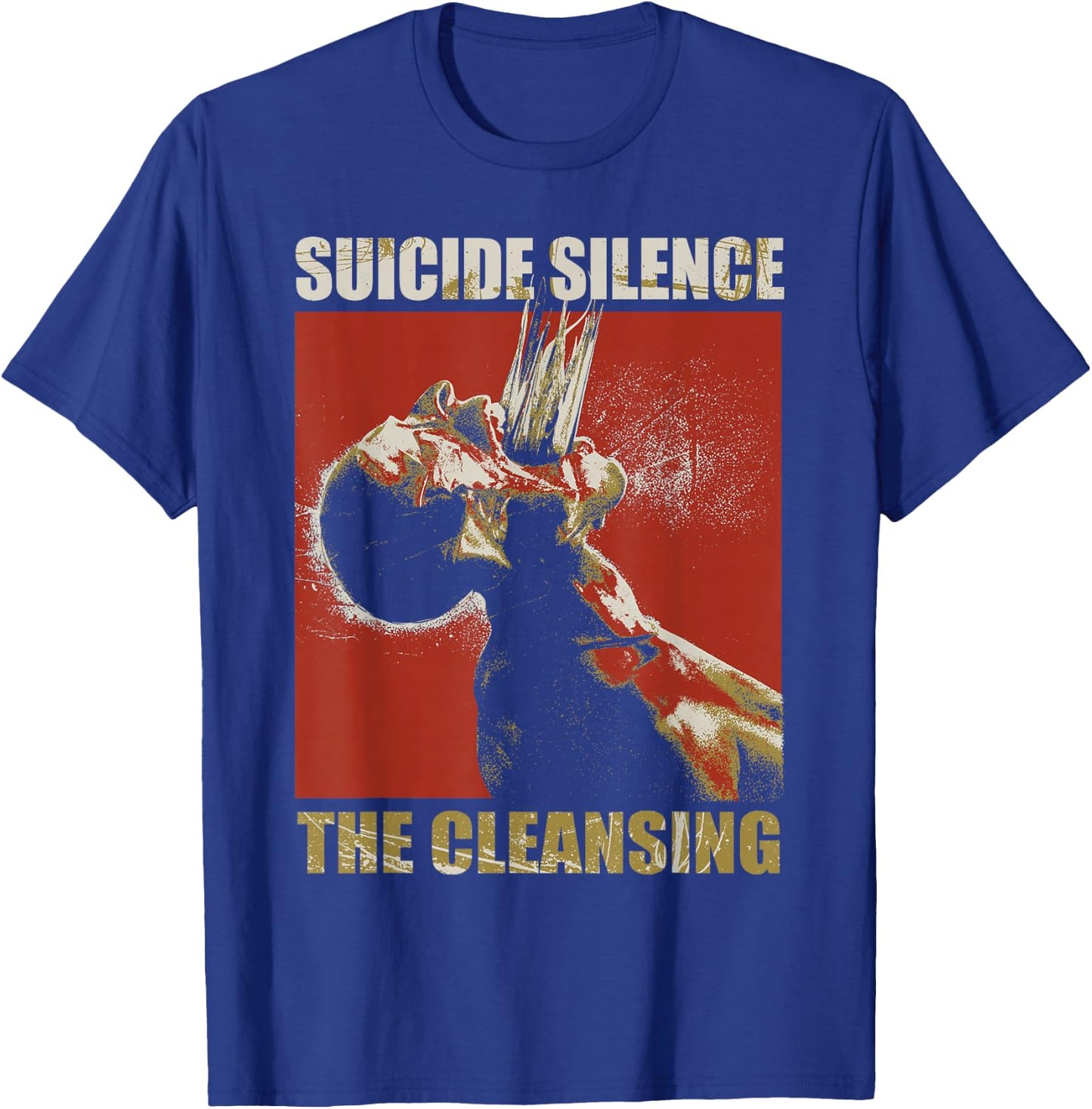 Suicide Silence - Official Merchandise - Cleansing Block T-Shirt - T-Shirt | Royal