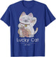 Travel Apparel Tokyo Lucky Cat T-Shirt - T-Shirt | Royal