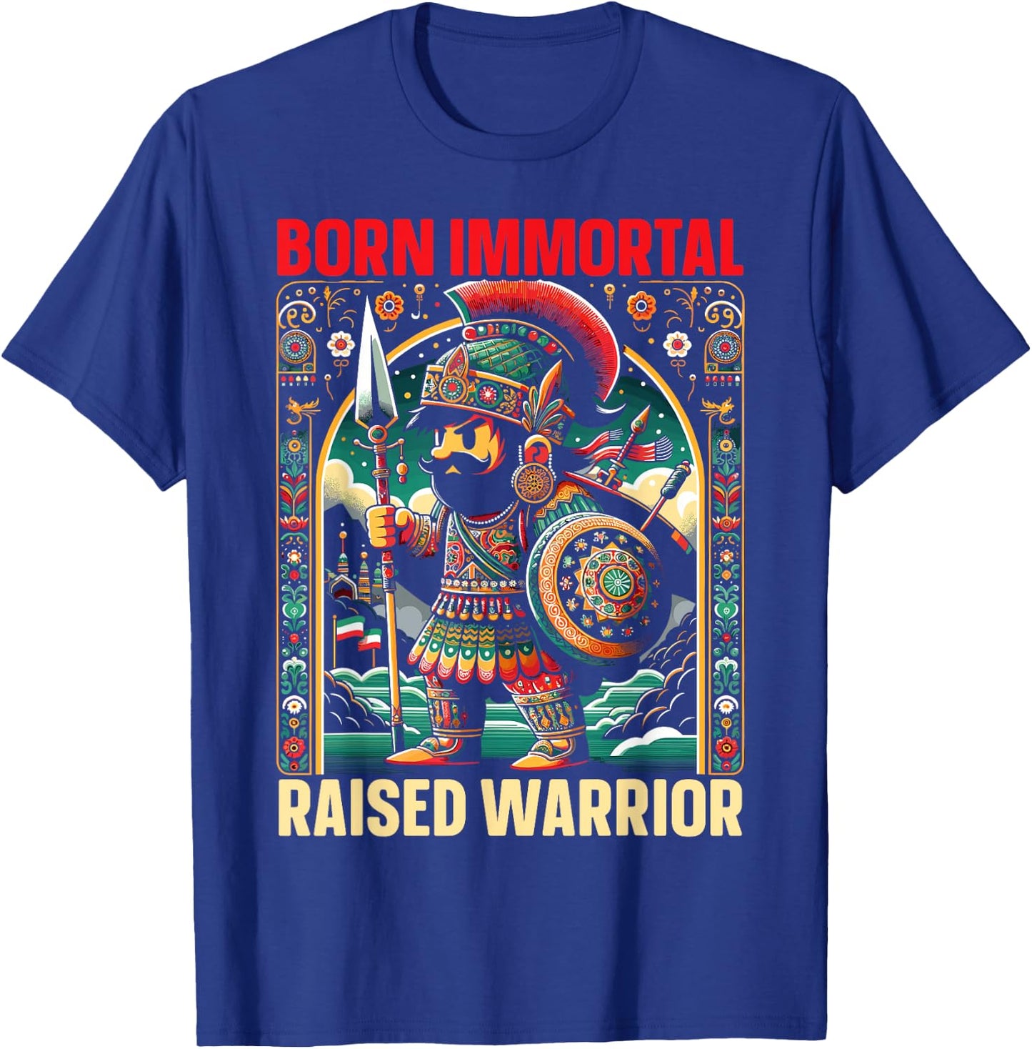 Persian Immortal Achaemenid Empire Persian Warrior T-Shirt - T-Shirt | Royal