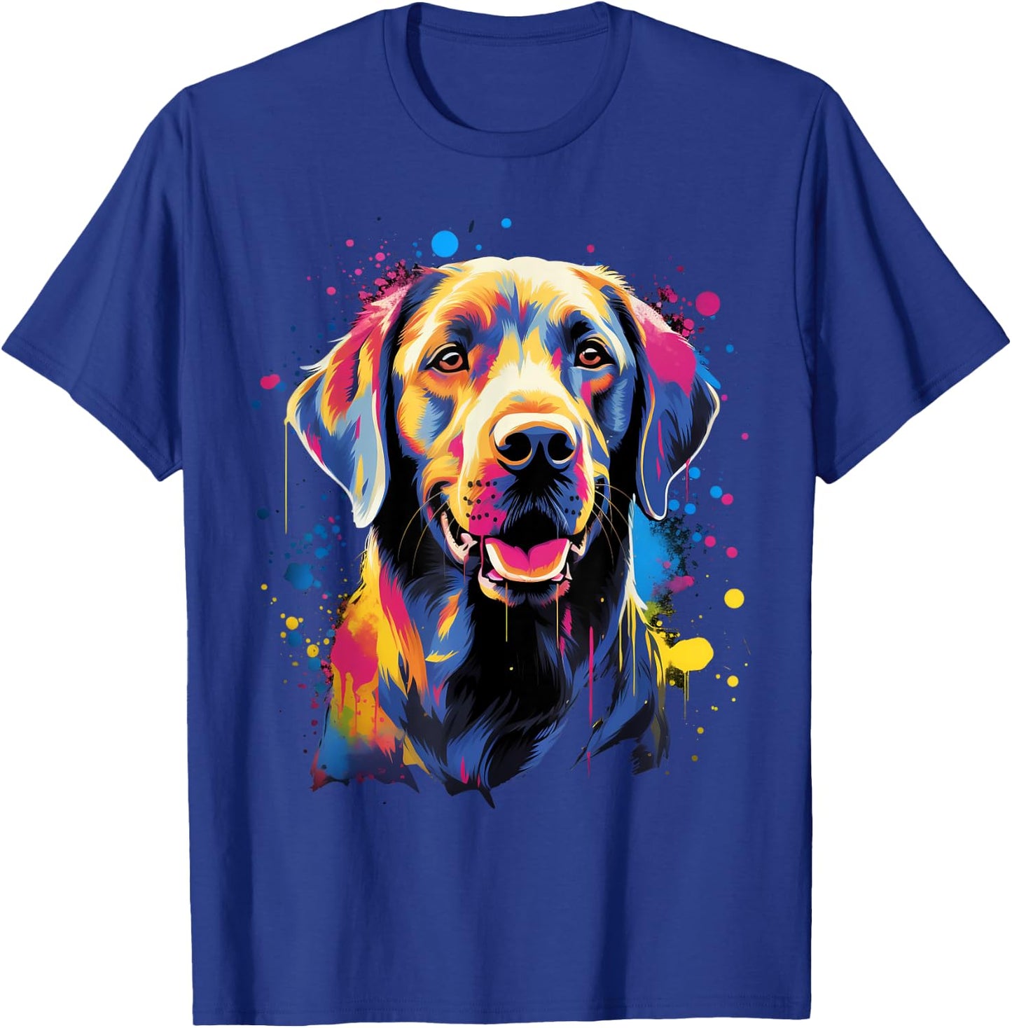 Cute Labrador Retriever T-Shirt - T-Shirt | Royal