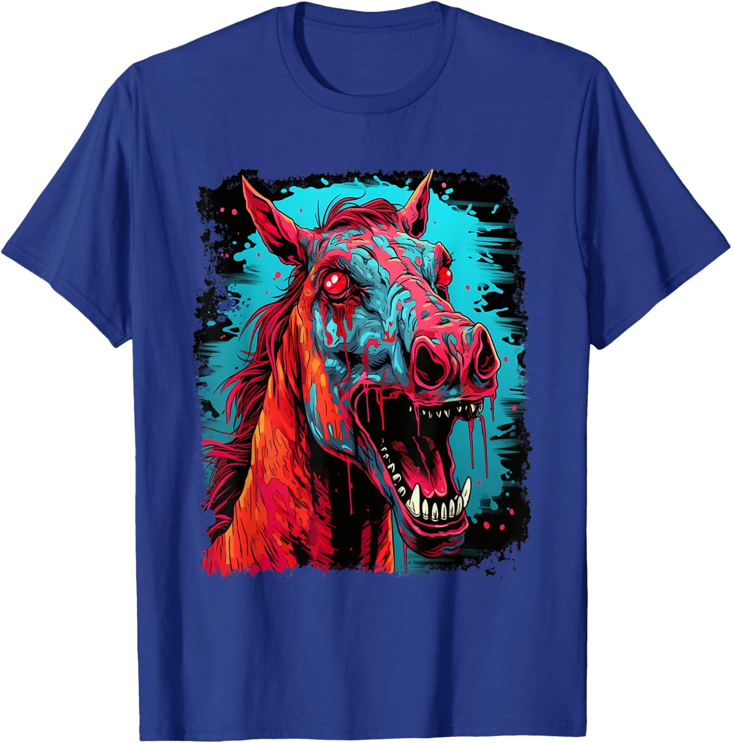 Zombie Horse T-Shirt - T-Shirt | Royal