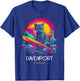 Davenport California T-Shirt - T-Shirt | Royal