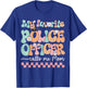 My Favorite Police Officer Calls Me Mom Mother's Day Mama T-Shirt - T-Shirt | Royal