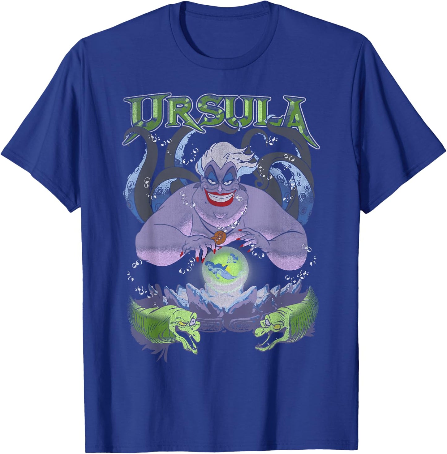 Disney The Little Mermaid Ursula Cauldron Dark Portrait T-Shirt - T-Shirt | Royal