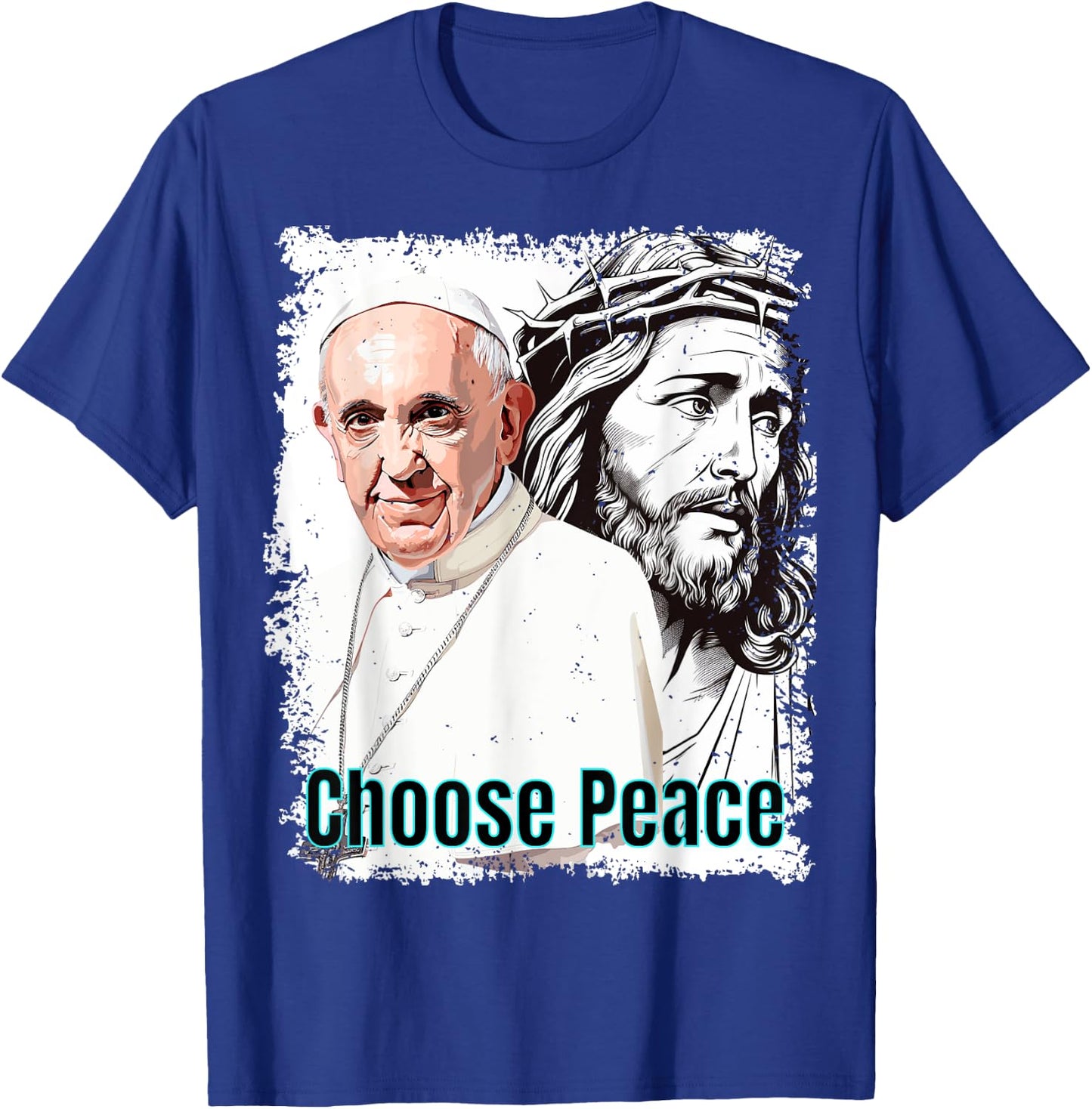 Pope Francis Jesus T-Shirt - T-Shirt | Royal