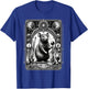 Black and White Rat Tarot Card Distressed Rats Lover Animals T-Shirt - T-Shirt | Royal
