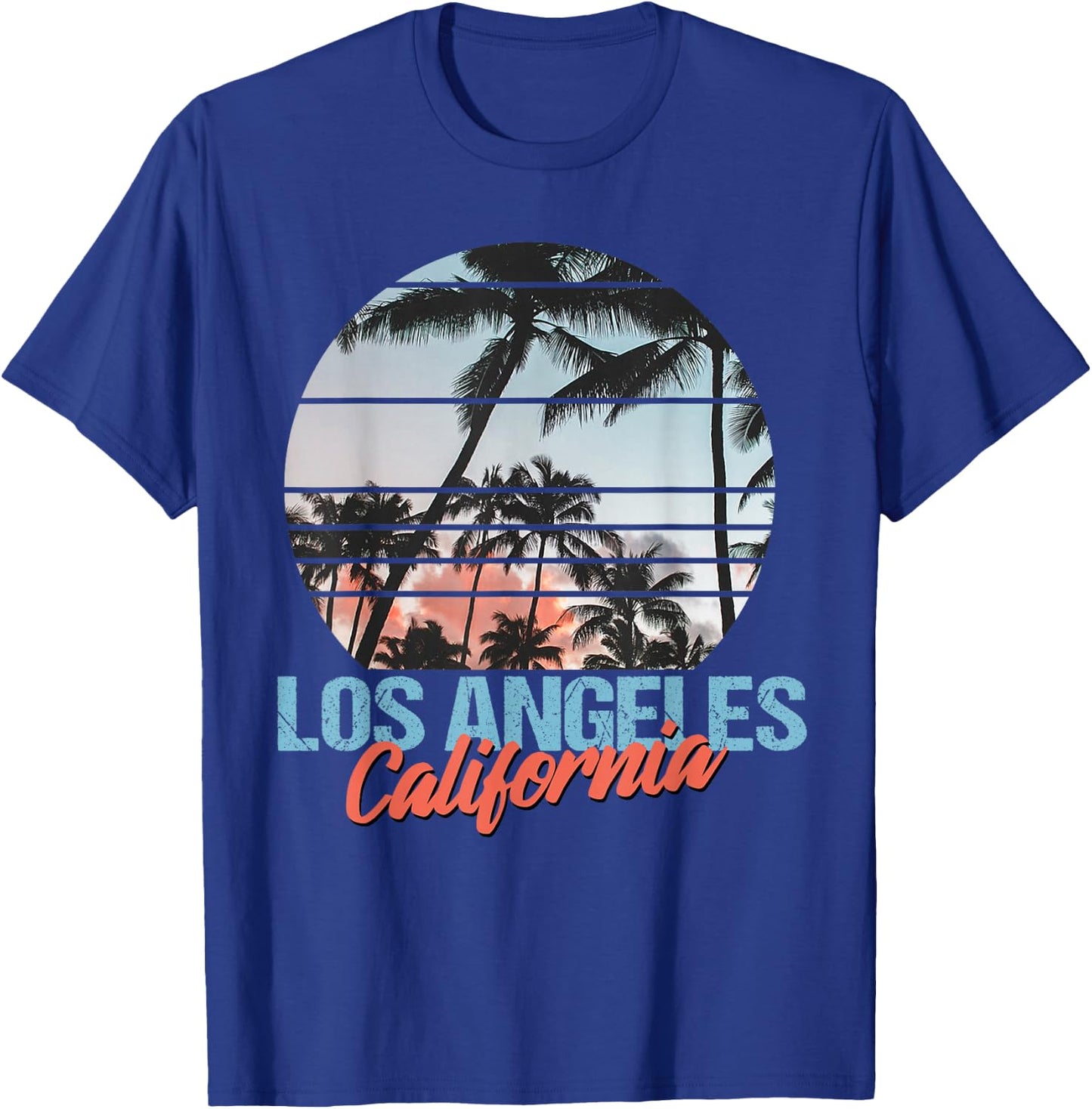 Los Angeles California Pride Vacation Travel Tourist Gift T-Shirt - T-Shirt | Royal