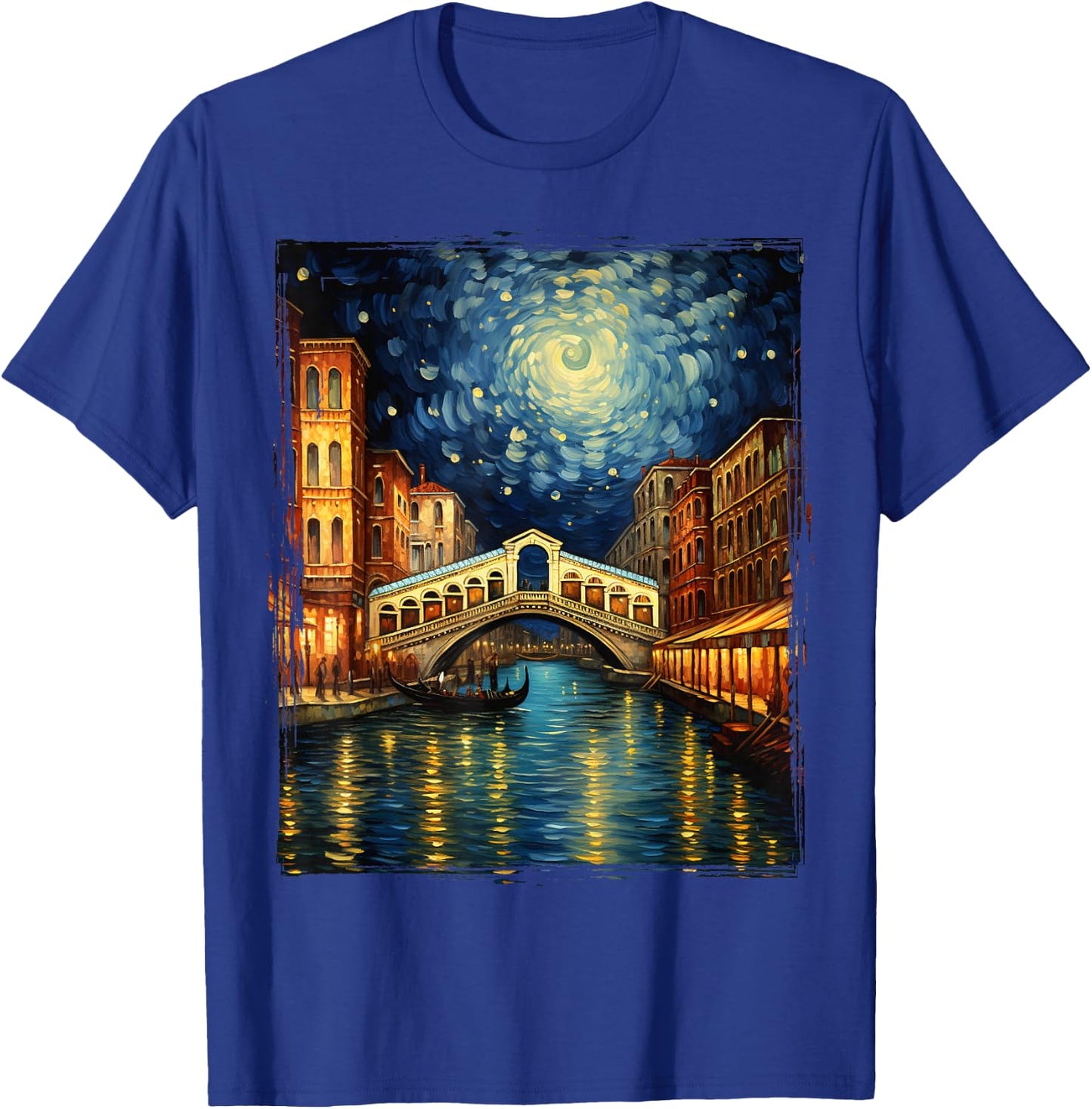 The Rialto Bridge Venice Italy Venezia Italian Souvenir T-Shirt - T-Shirt | Royal