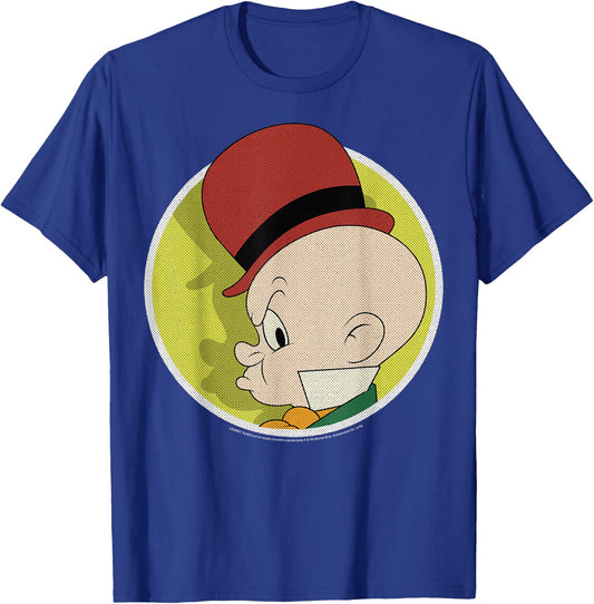 Looney Tunes Elmer Fudd Profile Portrait T-Shirt - T-Shirt | Royal