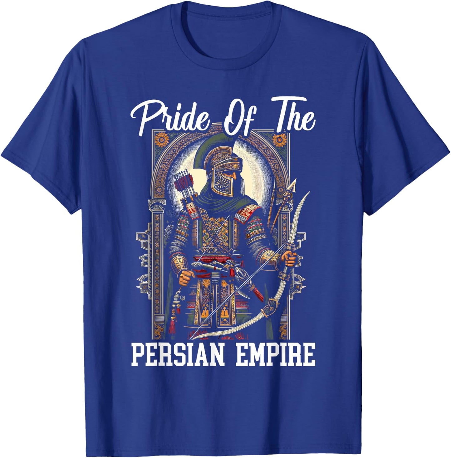 Persian Immortal Achaemenid Empire Persian Warrior T-Shirt - T-Shirt | Royal