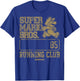 Super Mario Bros Running Club '85 Vintage Mario Collegiate T-Shirt - T-Shirt | Royal