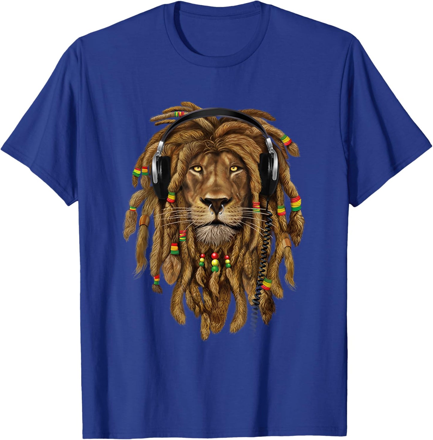 Lion Of Judah, Judah Lion, Lion Dreadlocks, Rasta Lion Shirt T-Shirt - T-Shirt | Royal