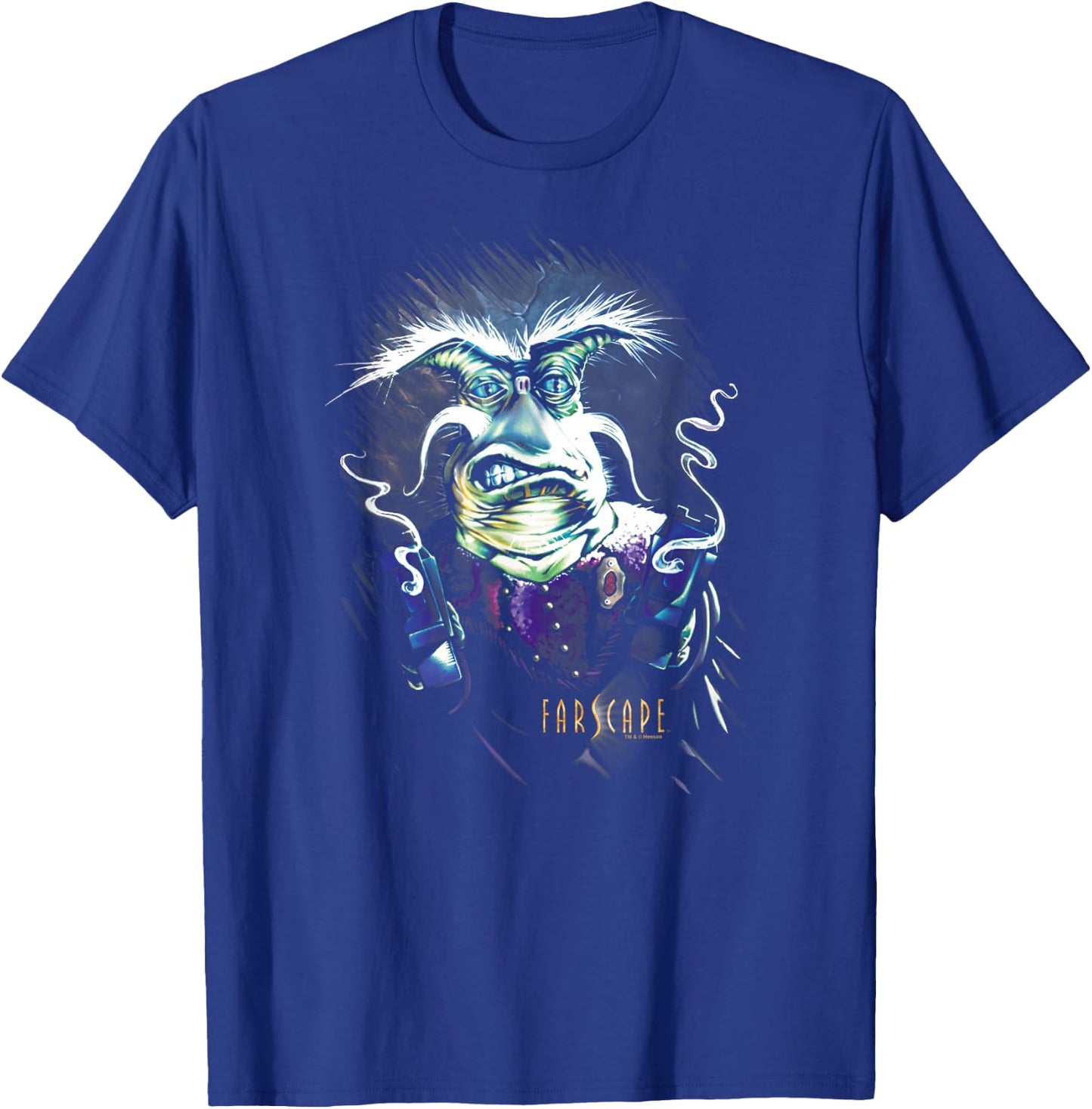 Farscape Rygel Smoking Guns T-Shirt - T-Shirt | Royal