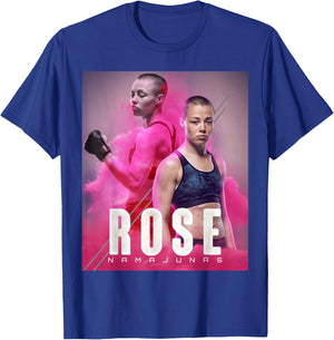 Thug Rose - Female MMA World Champion Fighter T-Shirt - T-Shirt | Royal