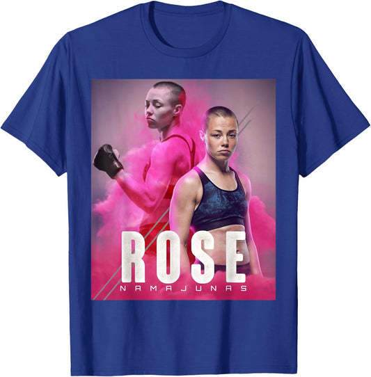 Thug Rose - Female MMA World Champion Fighter T-Shirt - T-Shirt | Royal