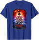 Stranger Things Group Shot Poster Fade T-Shirt - T-Shirt | Royal