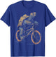 Cycling Aldabra Giant Tortoise Riding MTB Bike TEEMONGOUS T-Shirt - T-Shirt | Royal