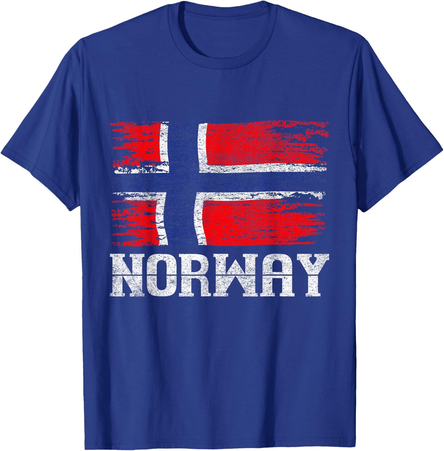 Norway Flag Scandinavia Gift Oslo Norway T-Shirt - T-Shirt | Royal