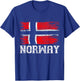Norway Flag Scandinavia Gift Oslo Norway T-Shirt - T-Shirt | Royal