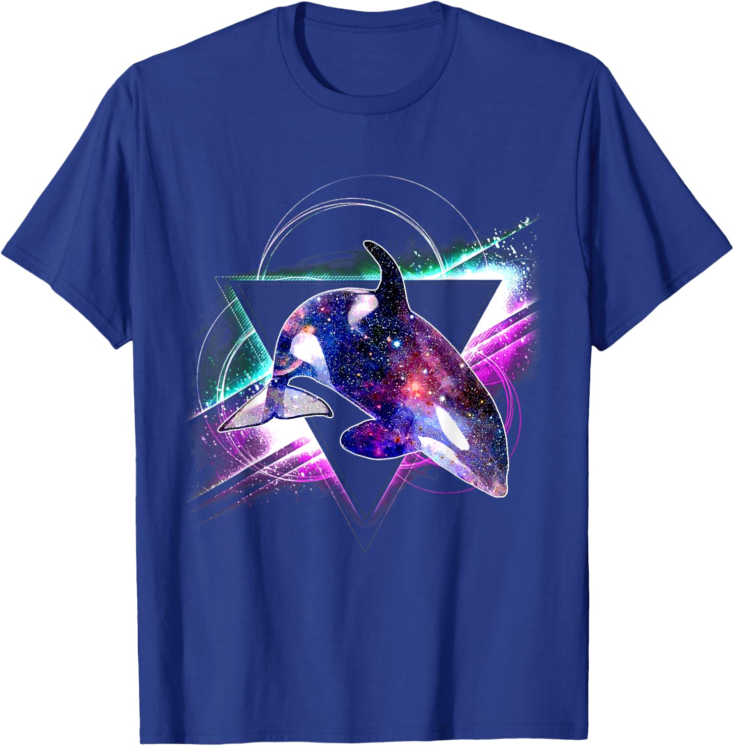 Aesthetic Galaxy Killer Whale T-Shirt - T-Shirt | Royal