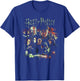 Harry Potter Deathly Hallows Group Shot Portrait T-Shirt - T-Shirt | Royal