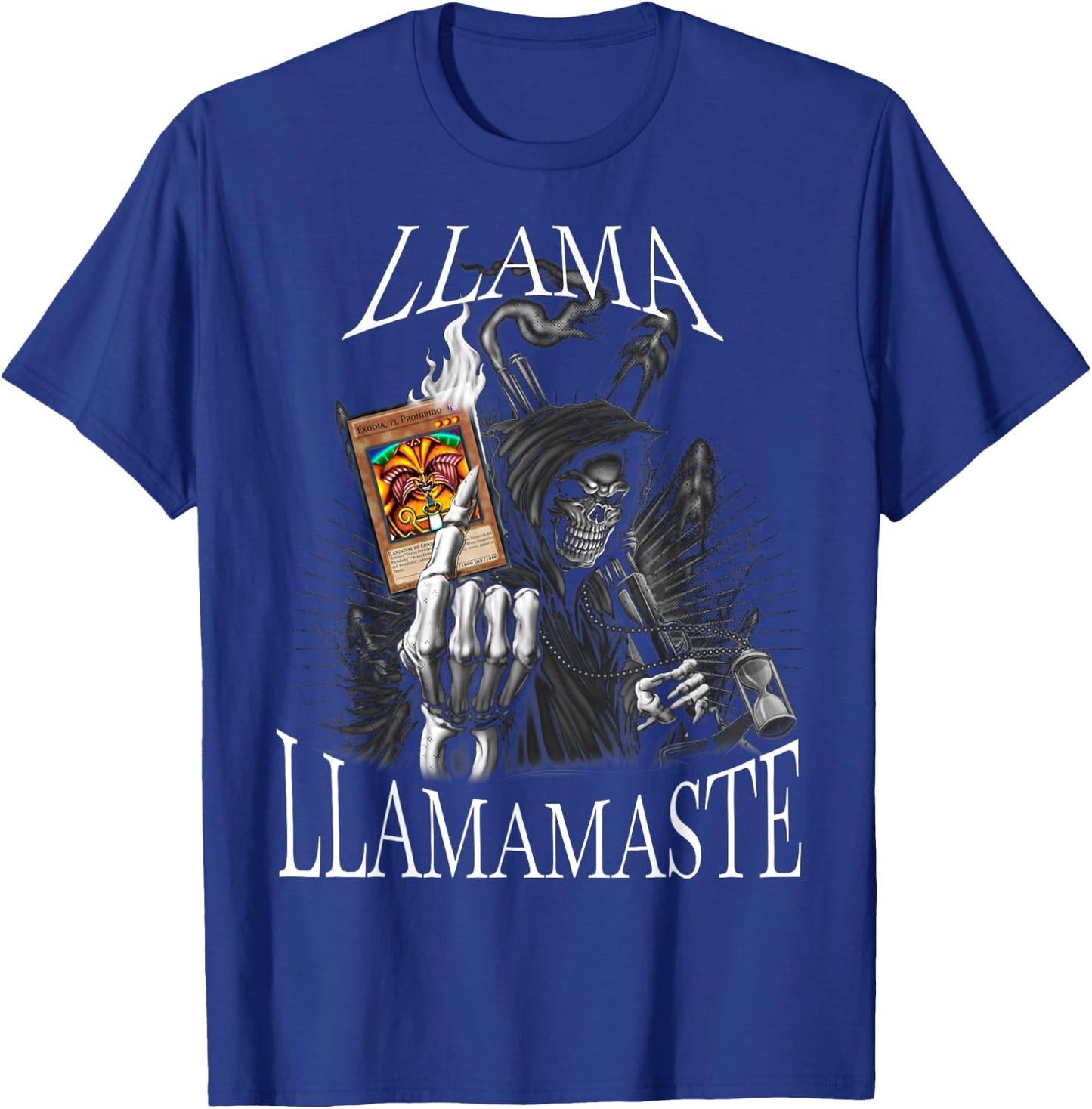 Llama llamamaste llama mas temprano T-Shirt - T-Shirt | Royal