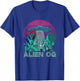 Alien OG Cannabis Weed Strain Stoner Design T-Shirt - T-Shirt | Royal