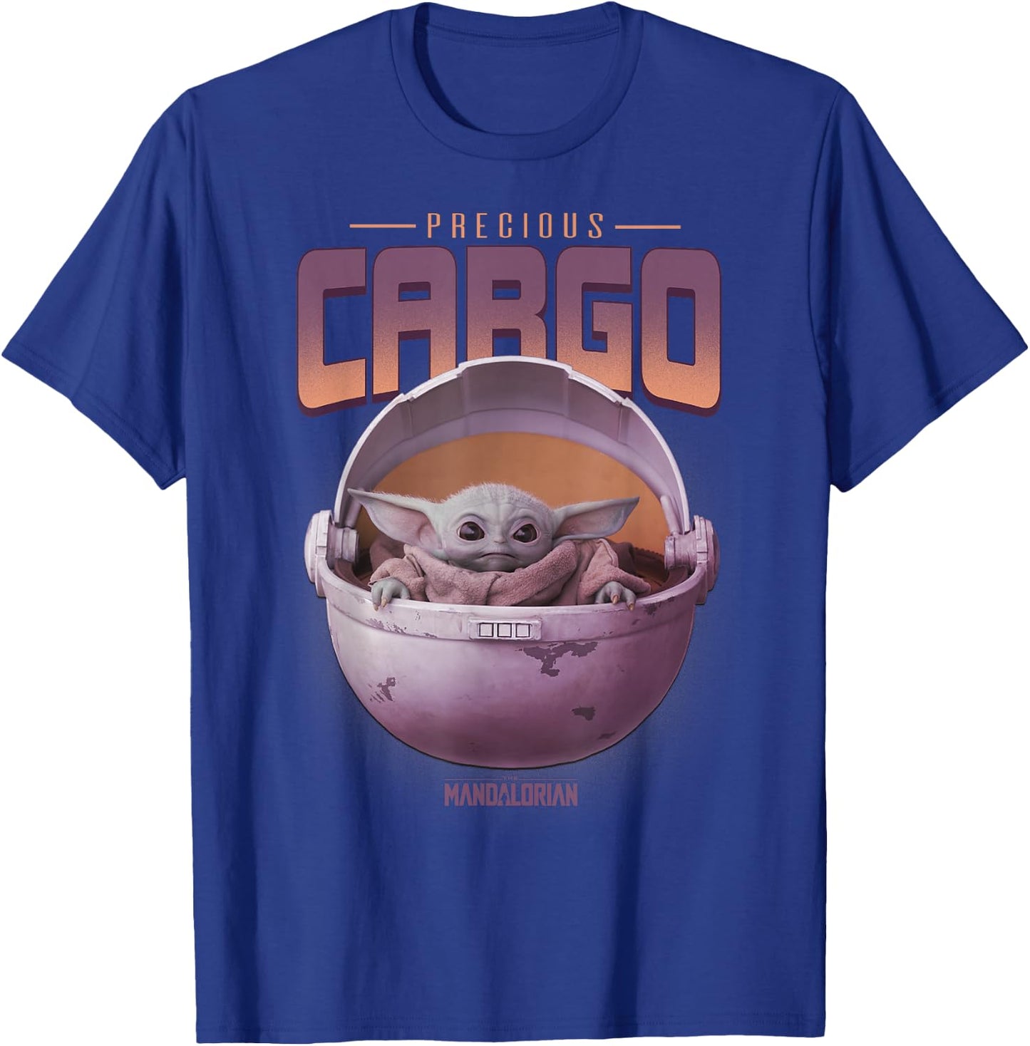Star Wars The Mandalorian The Child Precious Cargo Purple T-Shirt - T-Shirt | Royal