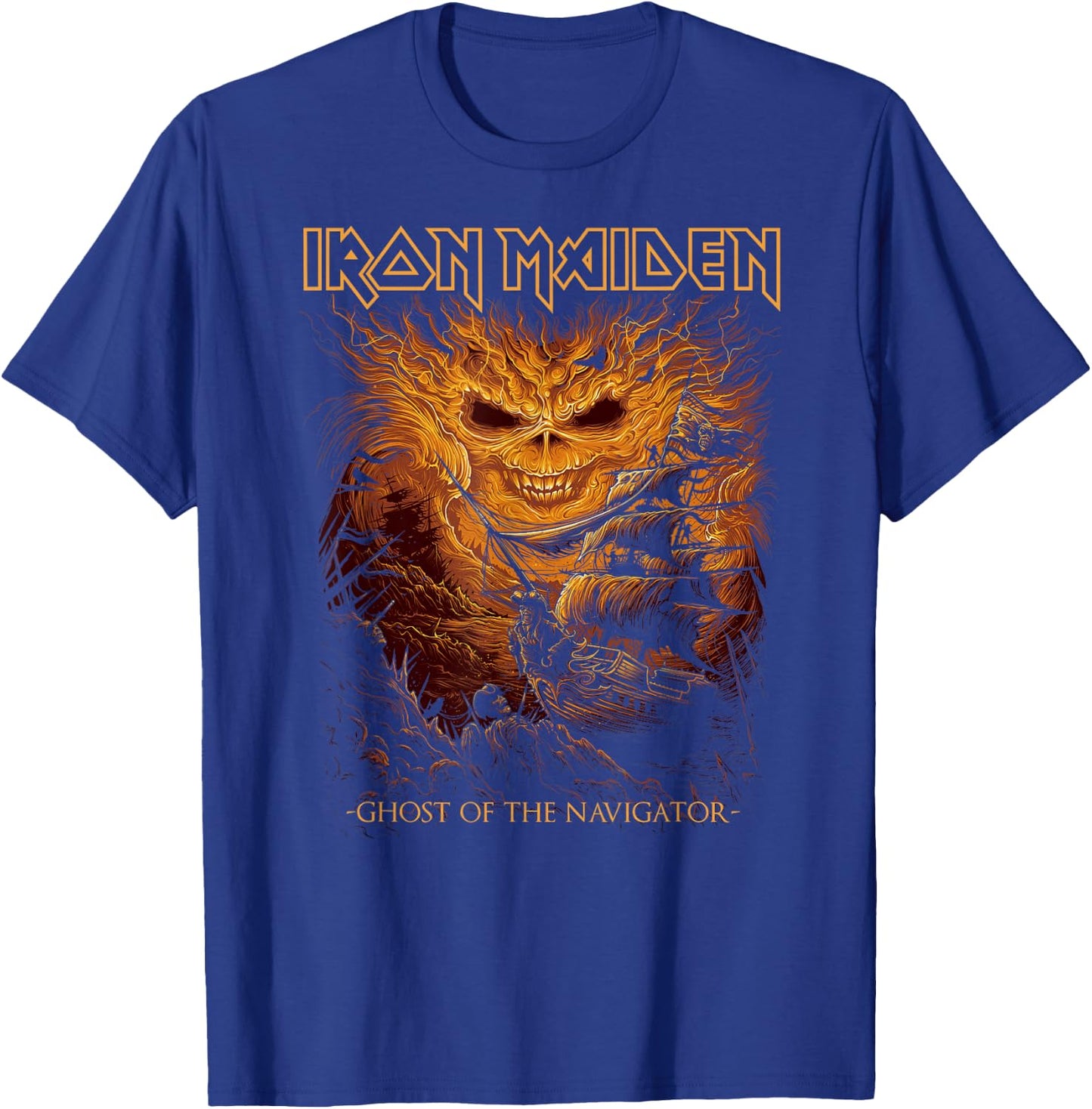 Iron Maiden - Ghost of the Navigator T-Shirt - T-Shirt | Royal