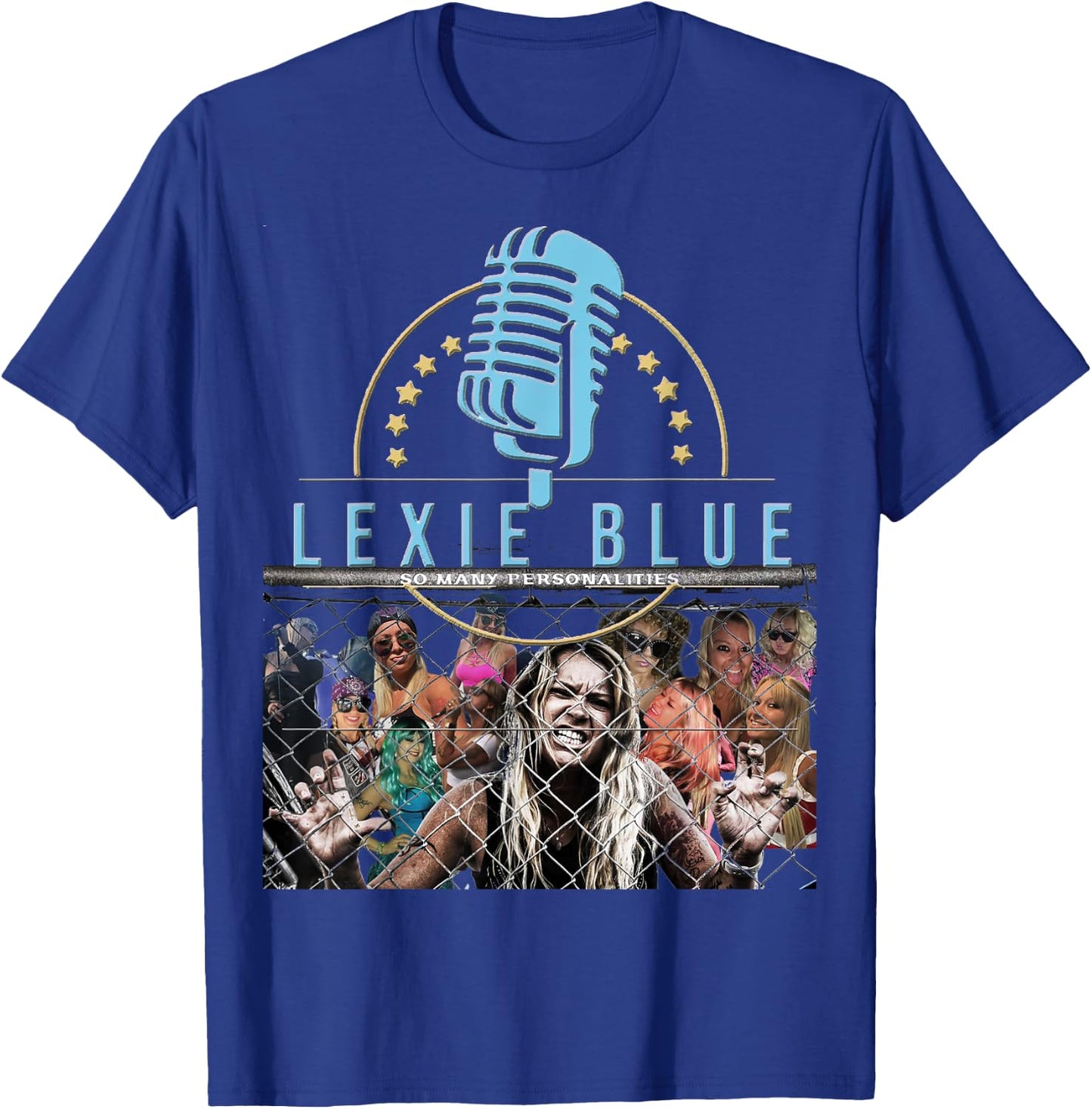 Lexie Blue So Many Personalities T-Shirt - T-Shirt | Royal