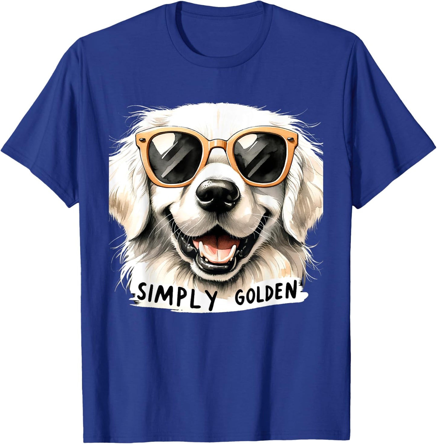 English Cream Golden Retriever Mom Gifts Puppy Simply Golden T-Shirt - T-Shirt | Royal