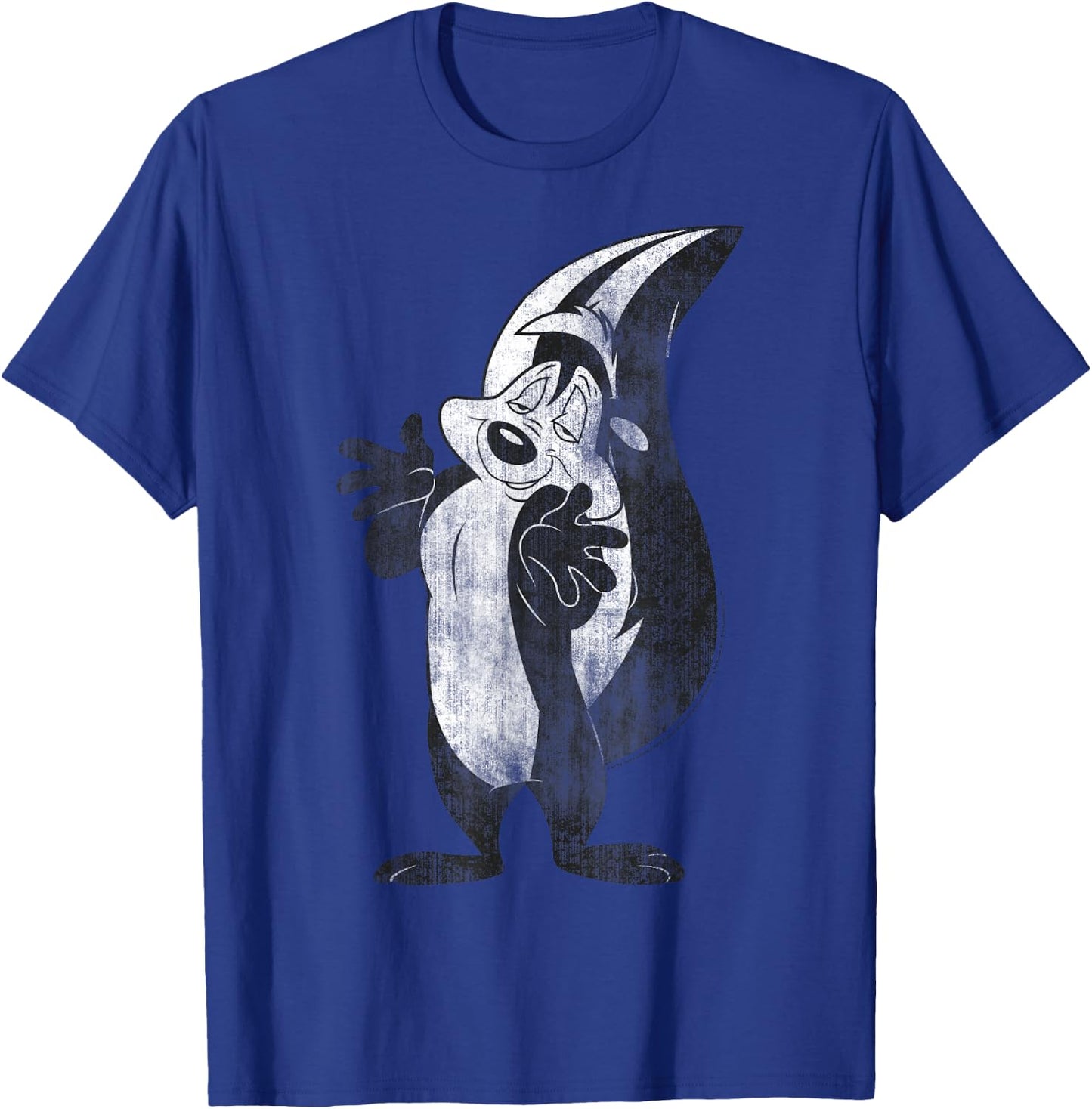 Looney Tunes Pepe Le Pew Retro Portrait T-Shirt - T-Shirt | Royal