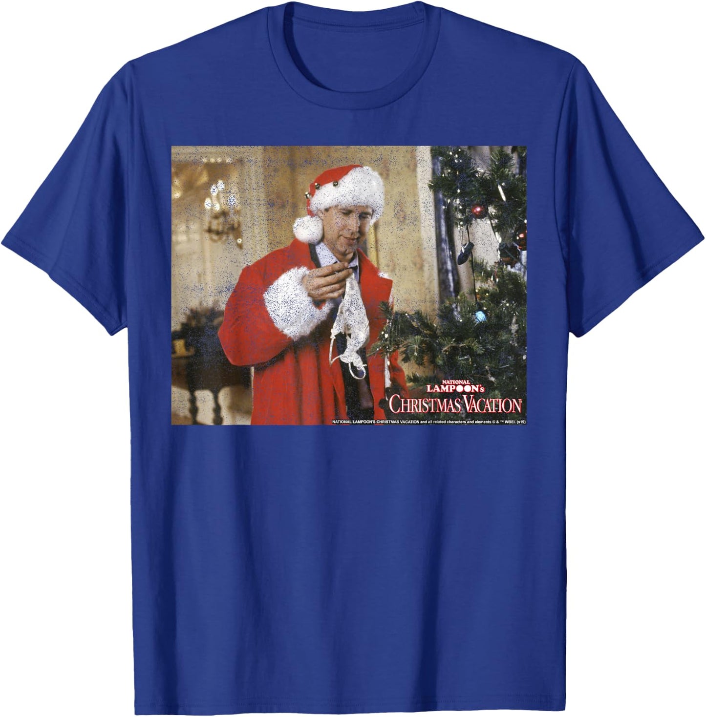 National Lampoon's Christmas Vacation Underwear Portrait T-Shirt - T-Shirt | Royal