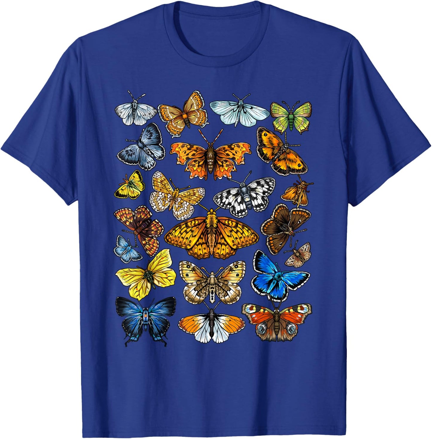 Butterfly Gift Women Kids Butterfly Lover Collection T-Shirt - T-Shirt | Royal