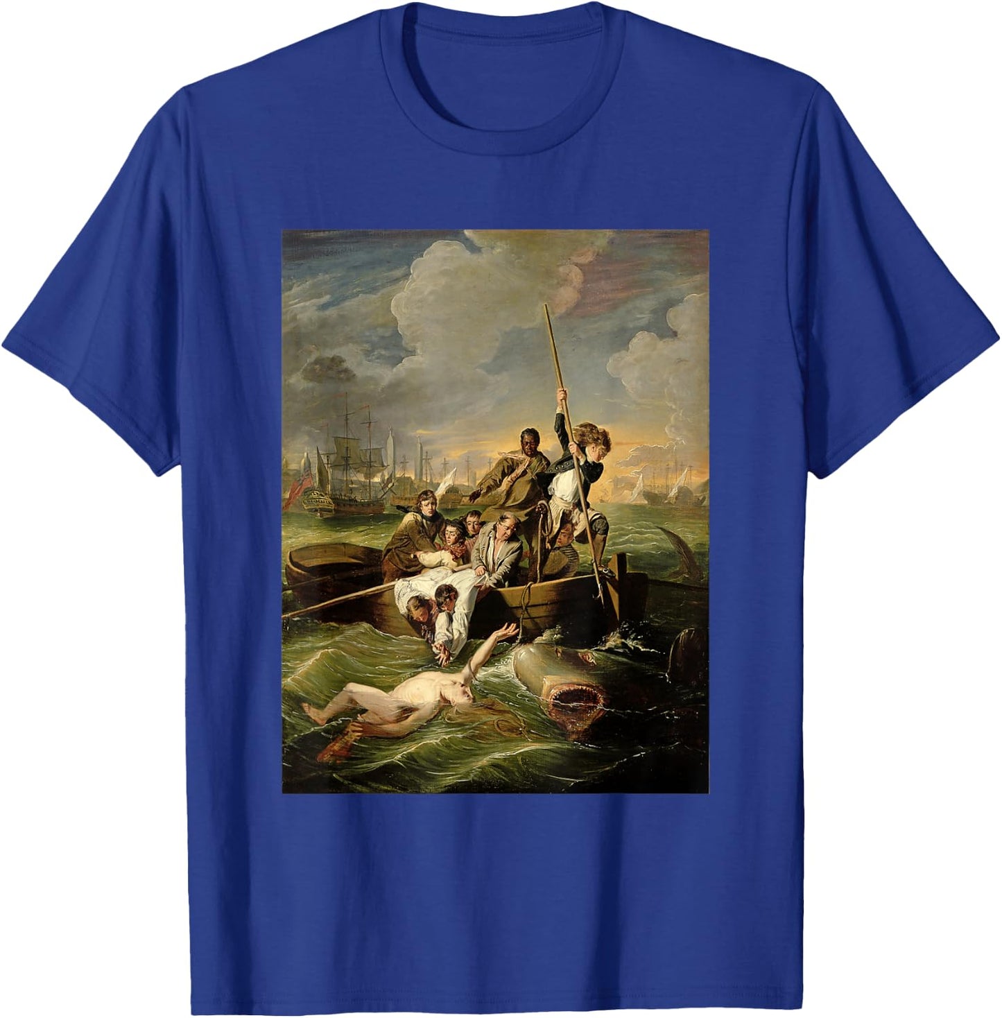 John Singleton Copley's Watson and the Shark T-Shirt - T-Shirt | Royal