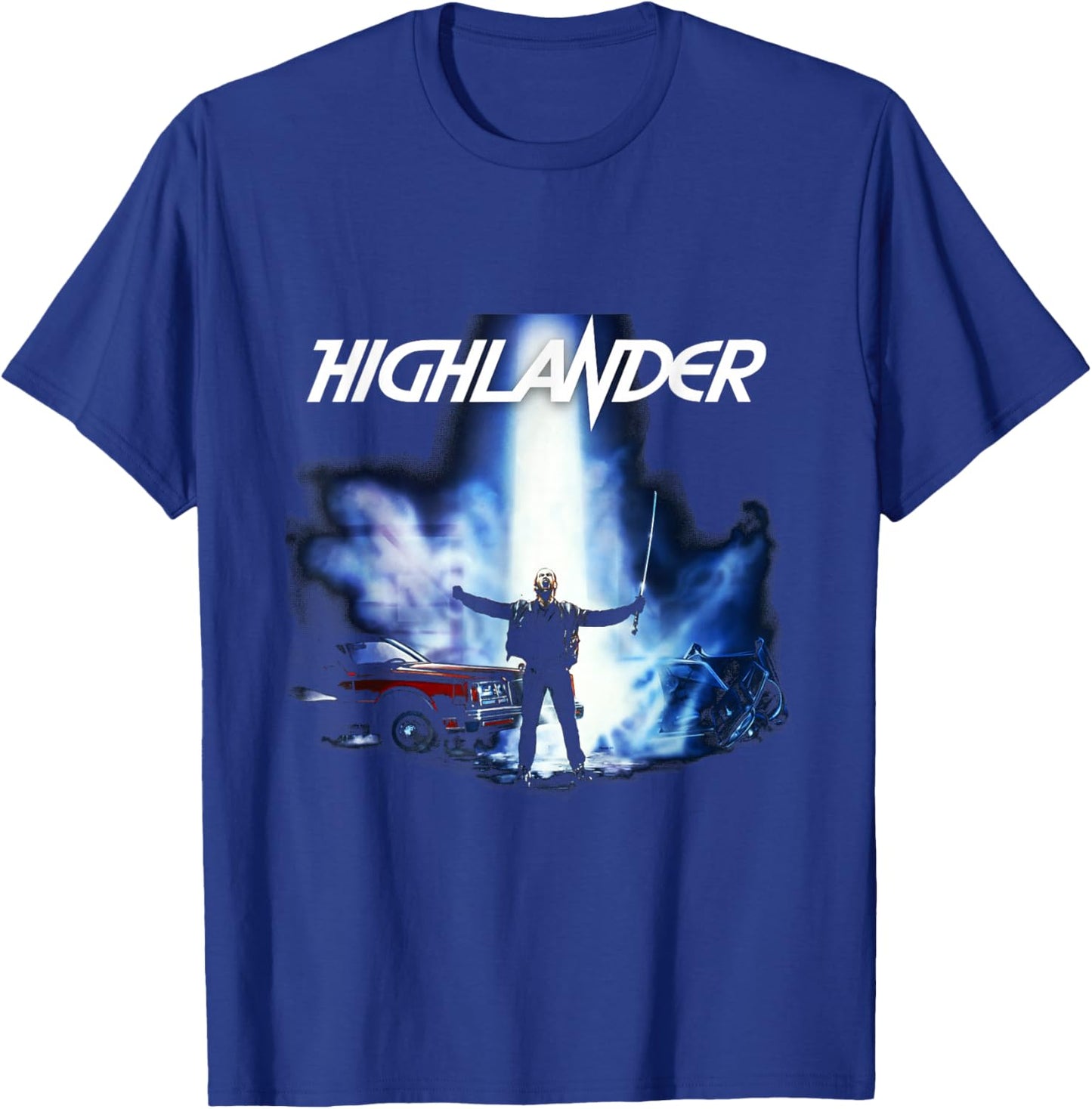 Highlander 1986 Everyday Heroes T-Shirt - T-Shirt | Royal